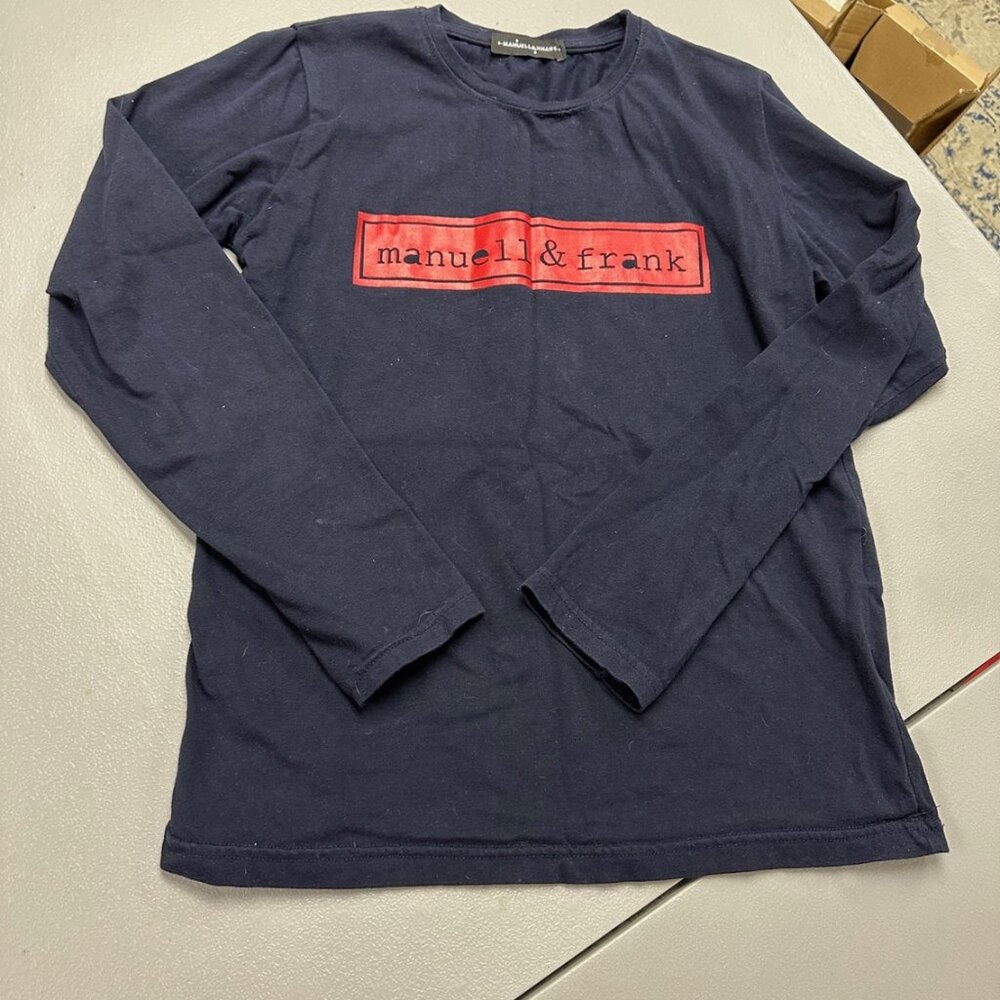 Manuell & Frank Navt Boys Long Sleeve shirt size 7